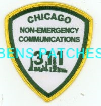 ILLINOIS,CHICAGO POLICE NON EMERGENCY COMMUNICATIONS 1